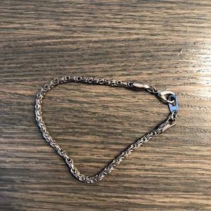 Silver bracelet